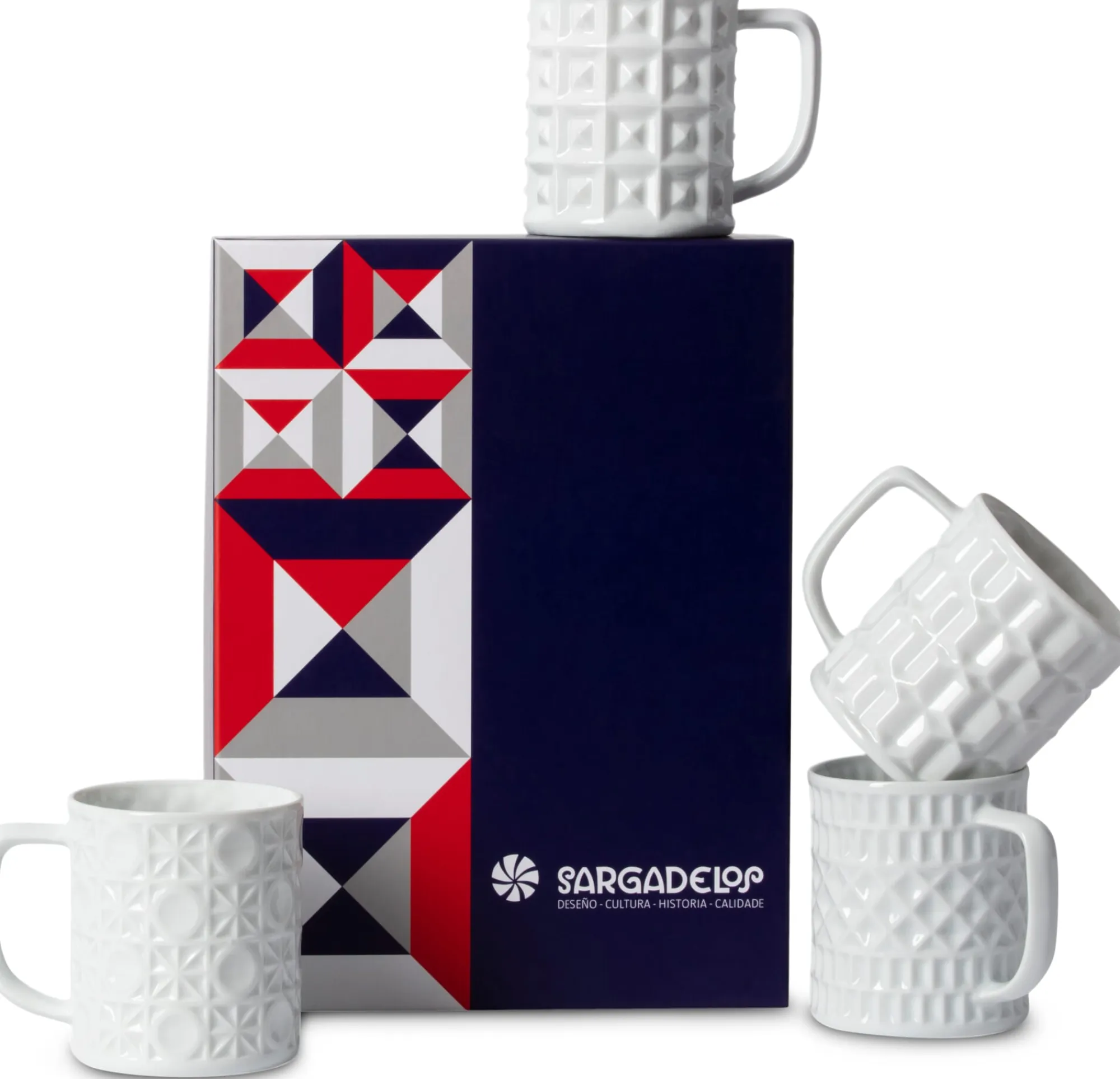 Tassen|Porzellanservice * Sargadelos Kaffeetasse Relief