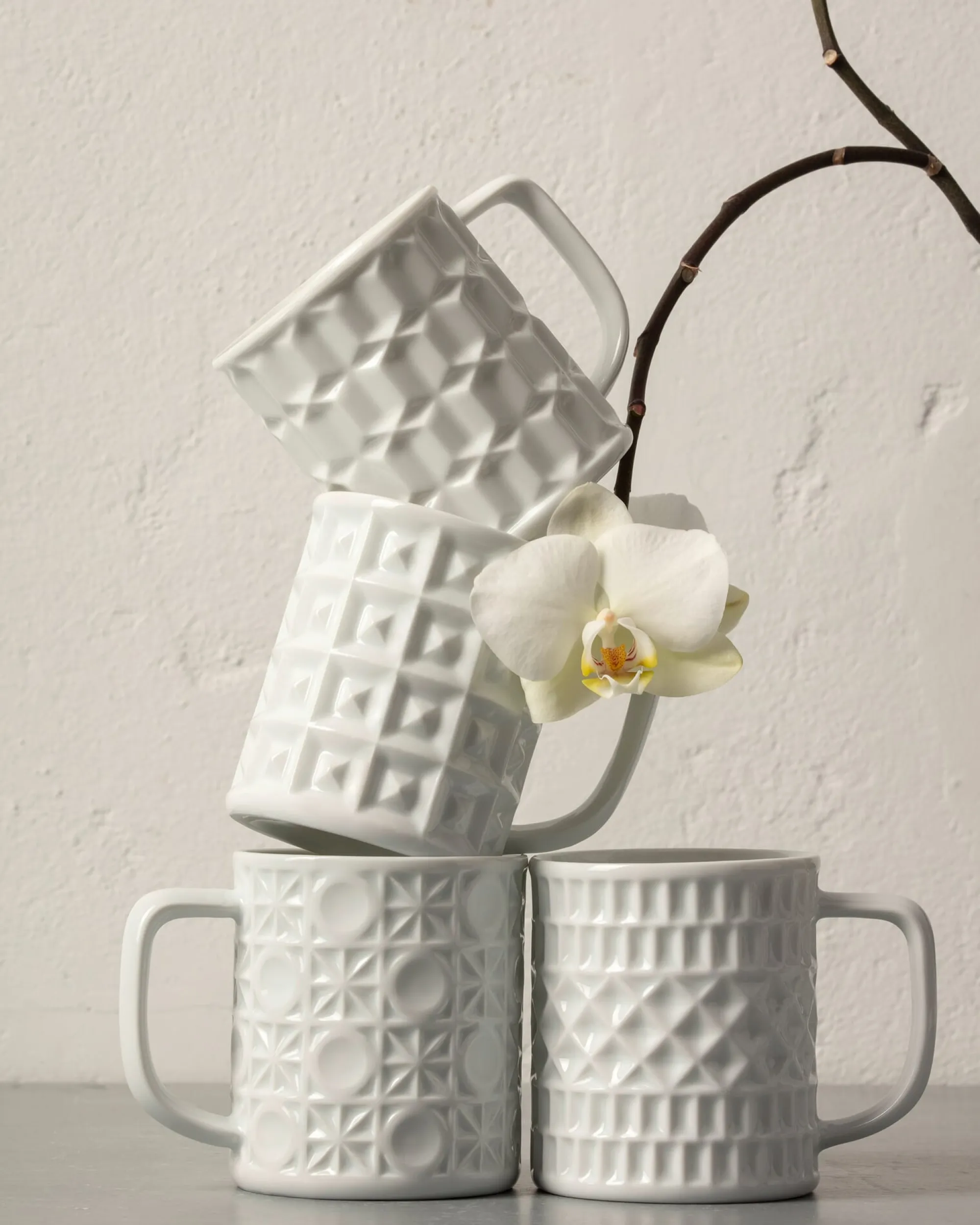 Tassen|Porzellanservice * Sargadelos Kaffeetasse Relief