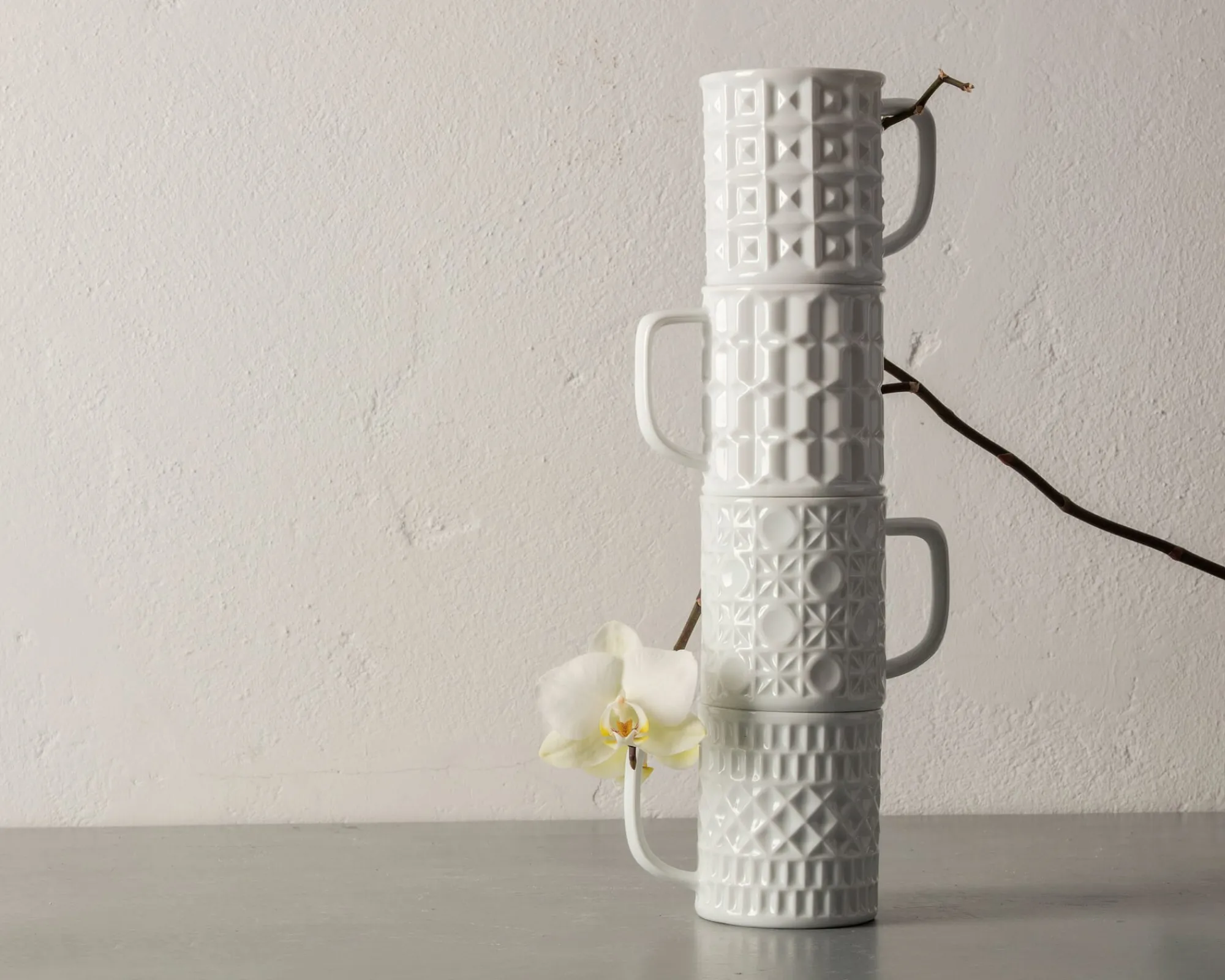 Tassen|Porzellanservice * Sargadelos Kaffeetasse Relief