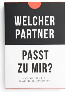 Gesellschaftsspiele * School of Life Karten-Set Welcher Partner passt zu mir?