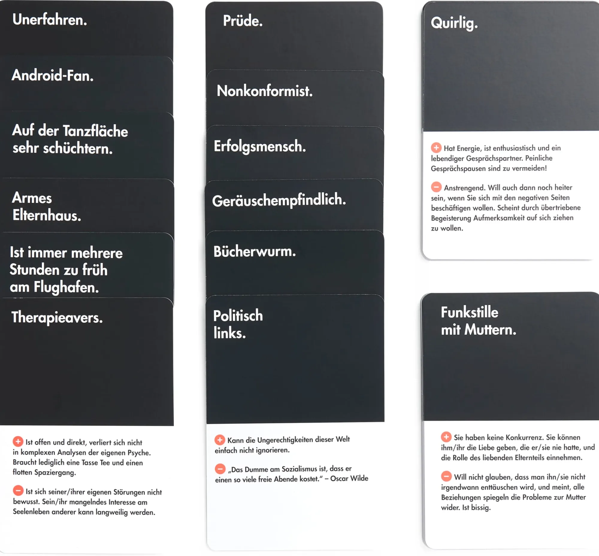 Gesellschaftsspiele * School of Life Karten-Set Welcher Partner passt zu mir?