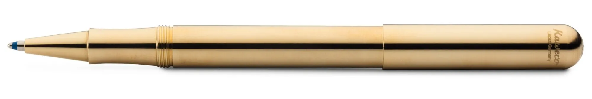 Kugelschreiber * Kaweco Liliput Kugelschreiber Messing mit Kappe