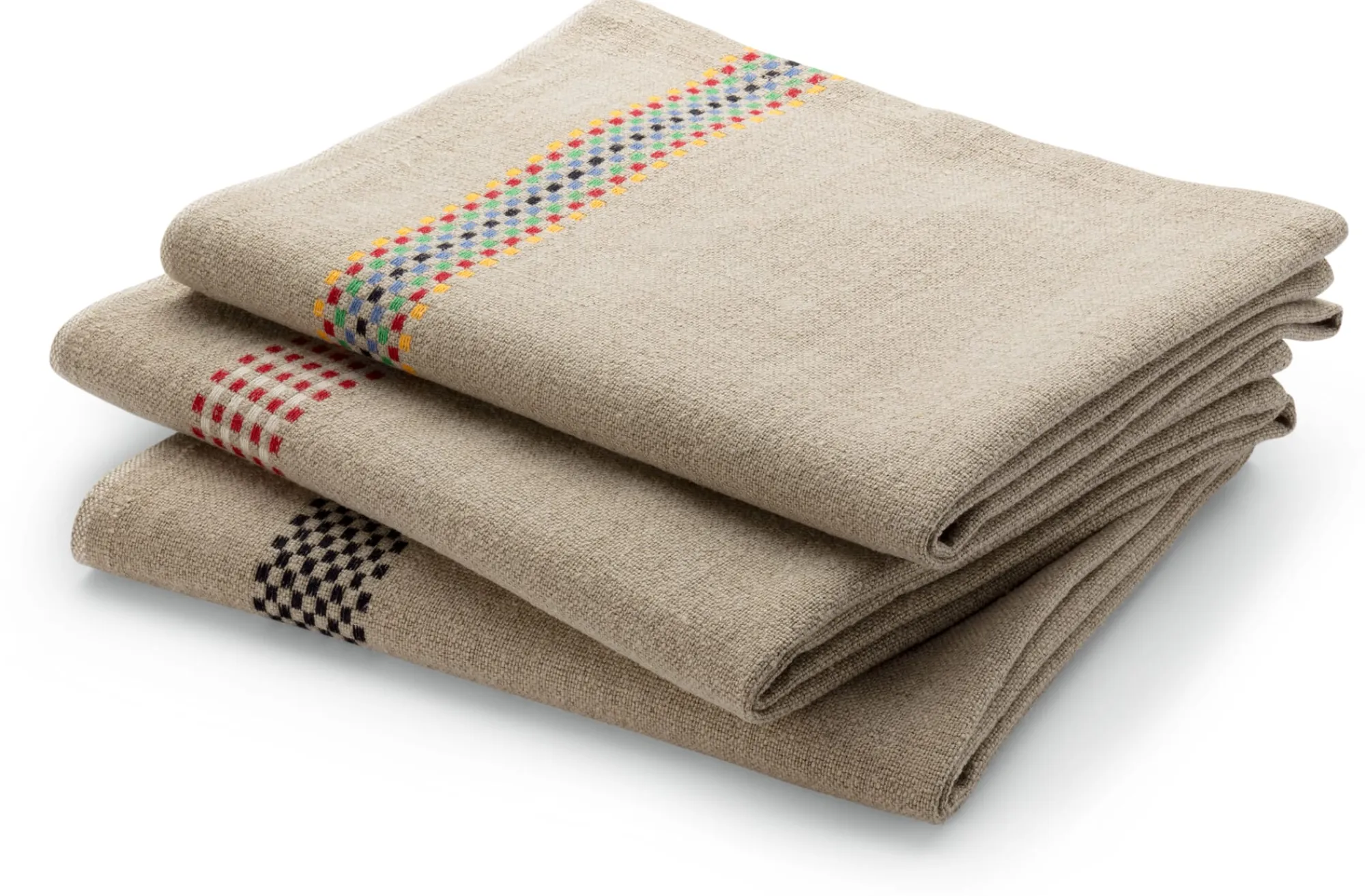 Geschirrtücher * Charvet Editions Küchenhandtuch Leinen Bunt