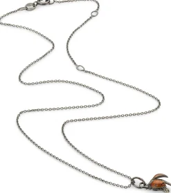 Schmuck * Guthmann Kette mit Anhänger Marienkäfer emailliert, Rot