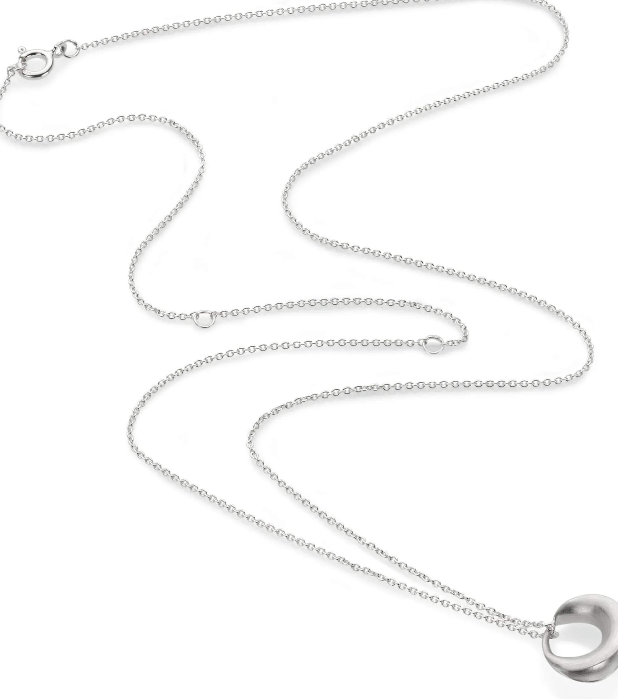 Schmuck * Guthmann Kette mit Anhänger matt, Silber