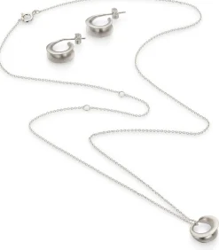 Schmuck * Guthmann Kette mit Anhänger matt, Silber