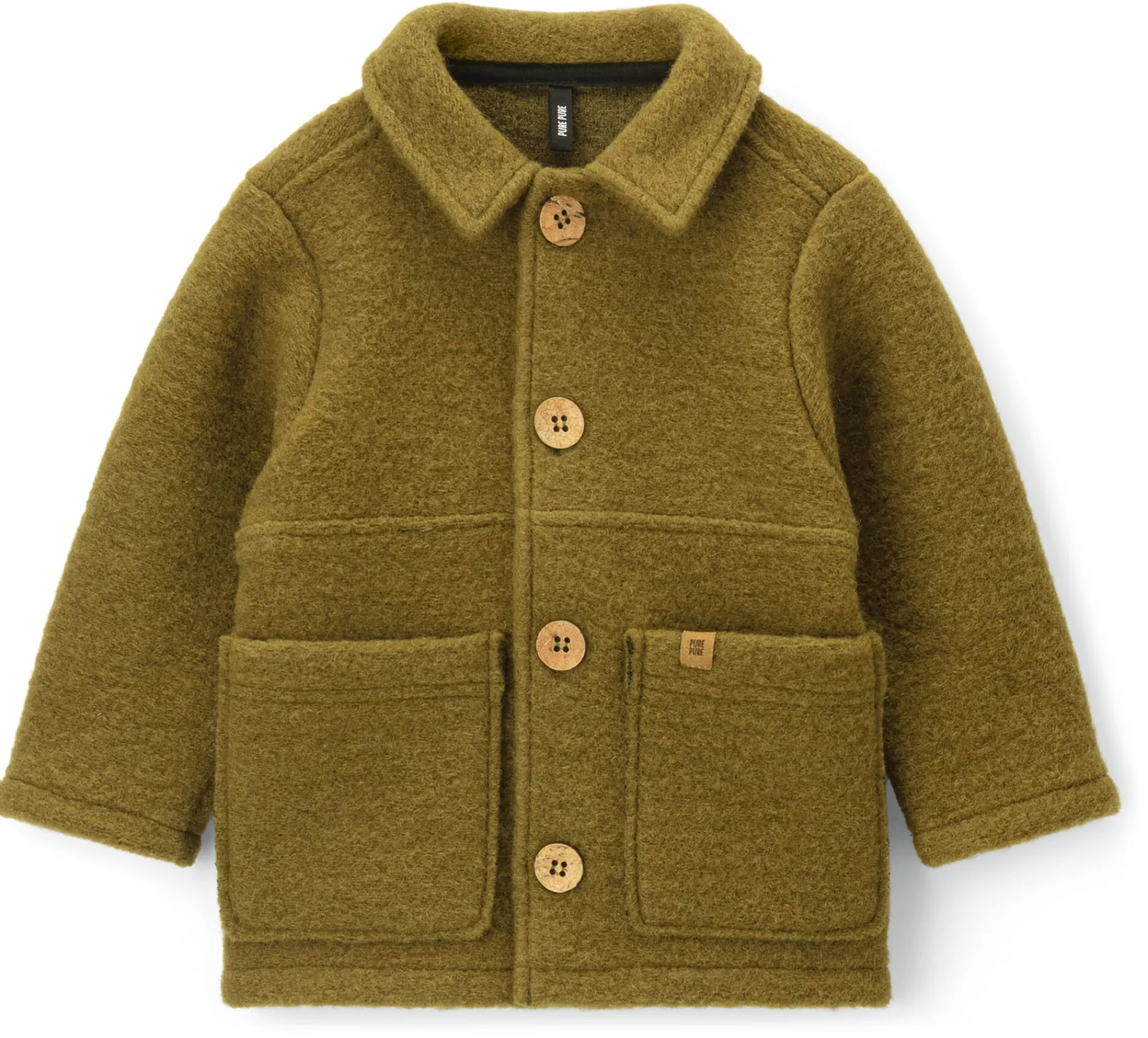 Kinderbekleidung * Pure Pure Kinder-Hemdjacke Wollwalk