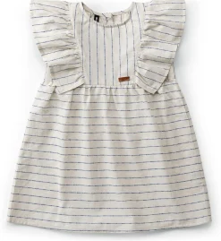 Kinderbekleidung * Pure Pure Kinder-Kleid Baumwolle-Leinen
