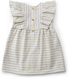 Kinderbekleidung * Pure Pure Kinder-Kleid Baumwolle-Leinen