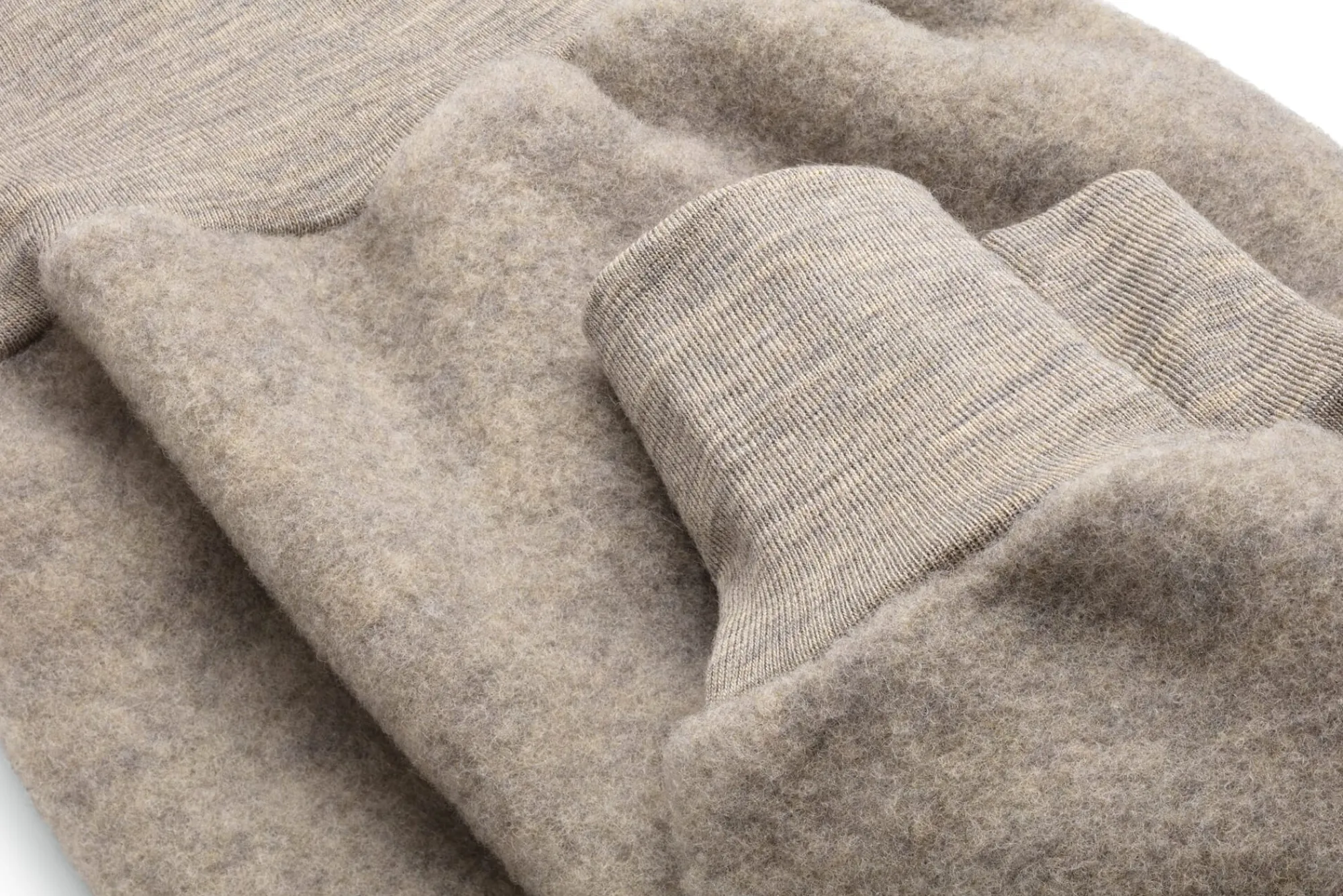 Kinderbekleidung * Engel Kinder-Schlupfhose Schurwollfleece Braunmelange
