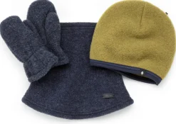 Kinderaccessoires * Pure Pure Kinder-Schlupfschal Wollfleece Dunkelblau