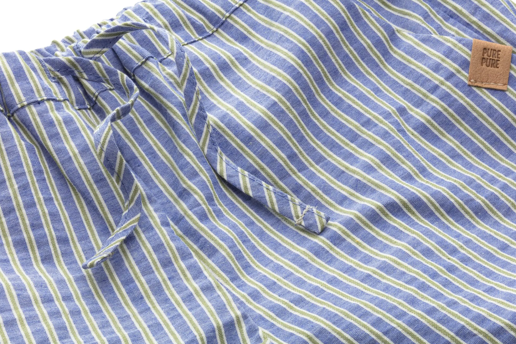 Kinderbekleidung * Pure Pure Kinder-Shorts Baumwolle gestreift