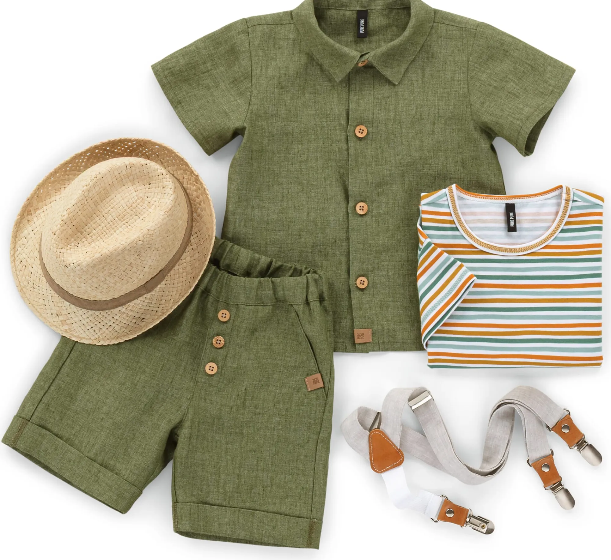 Kinderaccessoires * Pure Pure Kinder-Strohhut