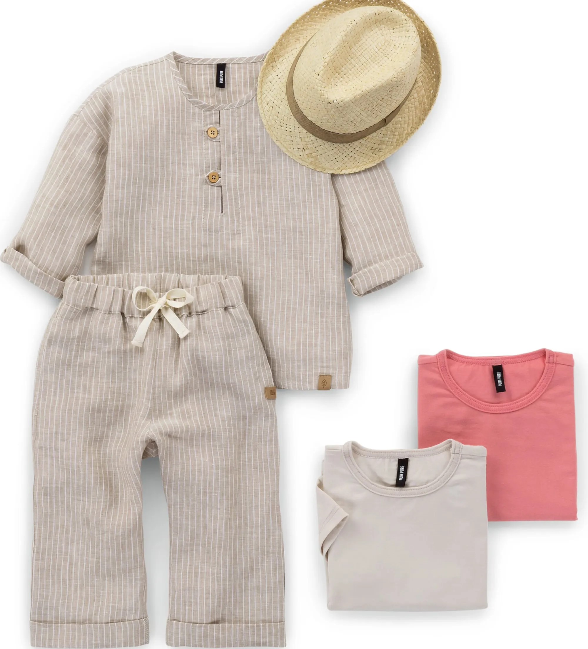 Kinderaccessoires * Pure Pure Kinder-Strohhut
