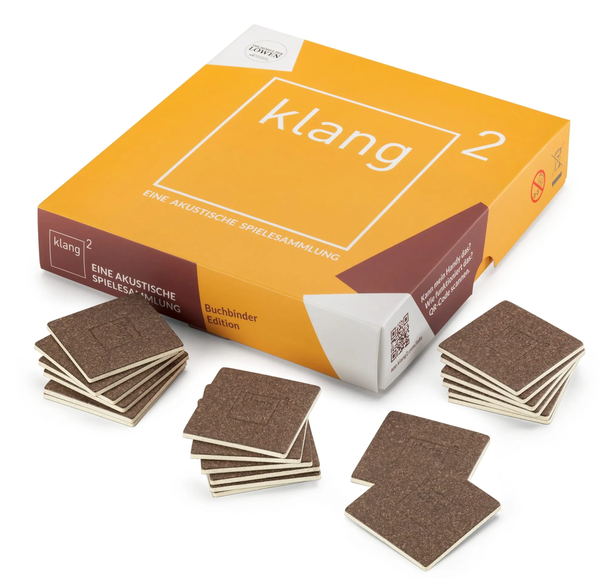 Klanginstrumente|Gesellschaftsspiele * Oberlin und Rennertz Klang² Gedächtnisspiel Feinkarton