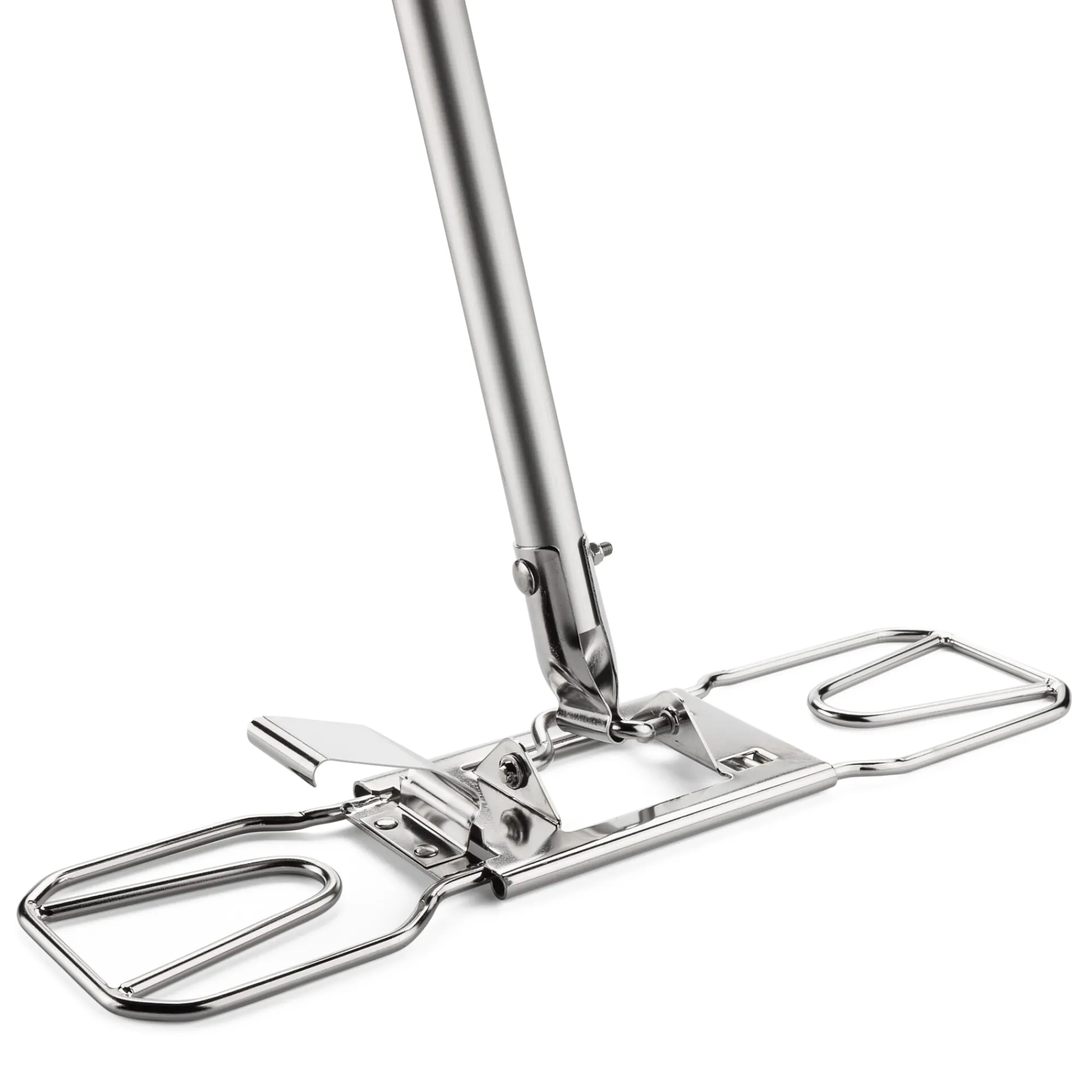 Boden- & Fensterreinigung * P.R. Preisbörse & direkt Vertrieb Klapphalter Edelstahl mit Aluminiumstiel