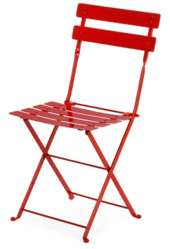 Gartenstühle * Demar Forge Klappstuhl Stahl Rot