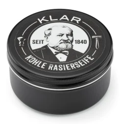Rasierseife * Klar Seifen Klar Rasierseife Aktivkohle