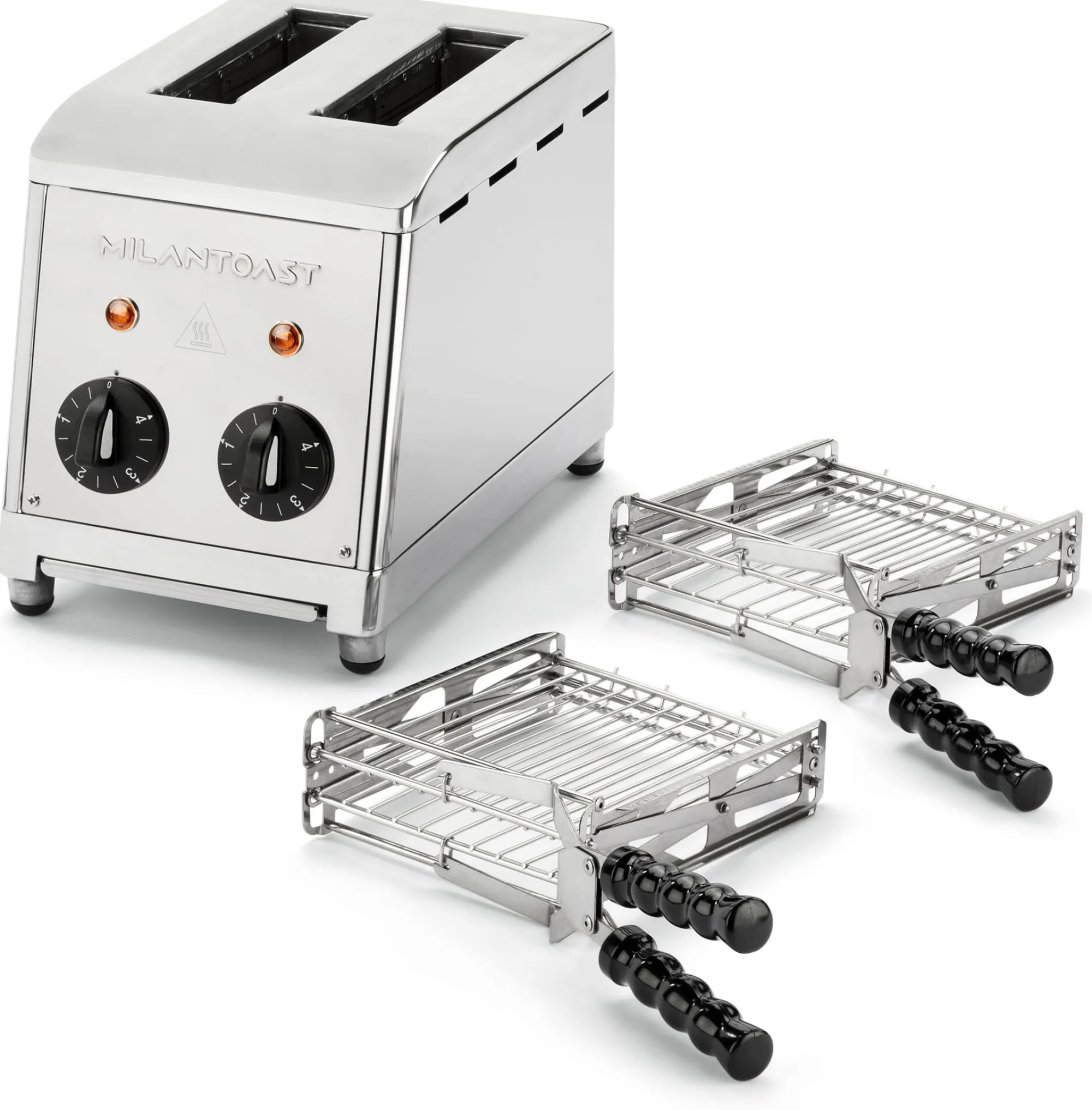 Toaster * Milantoast Klassischer Sandwichtoaster mit Zangen