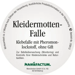 Insektenschutz|Haushaltsutensilien * ARIES Umweltprodukte® Kleidermotten-Falle