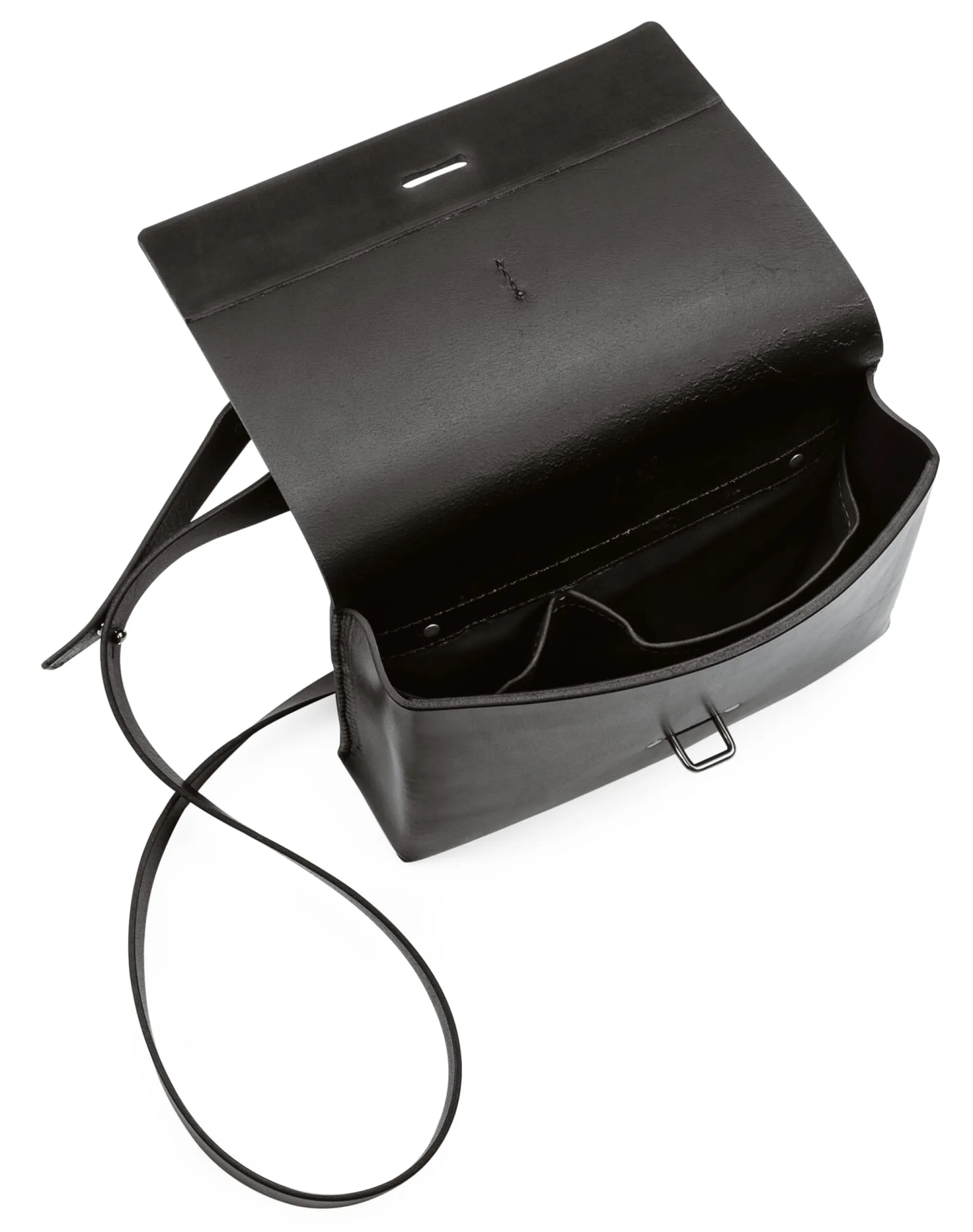 Umhänge- & Handtaschen * Hack Lederware Kleine Handtasche Rindleder