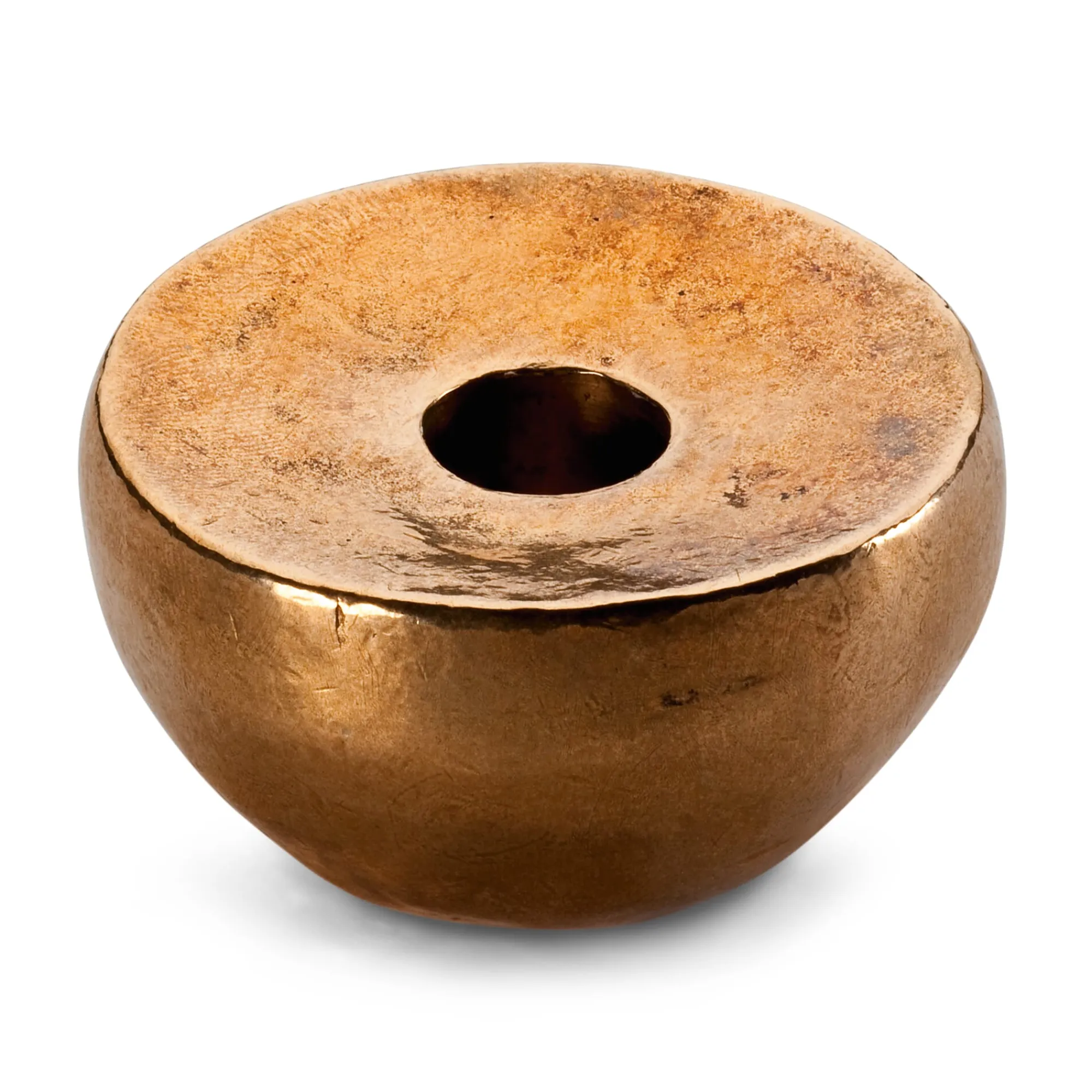 Kerzenhalter * Metallkunstwerkstatt Tobias Harjes Kleiner Tischleuchter Bronzeguss