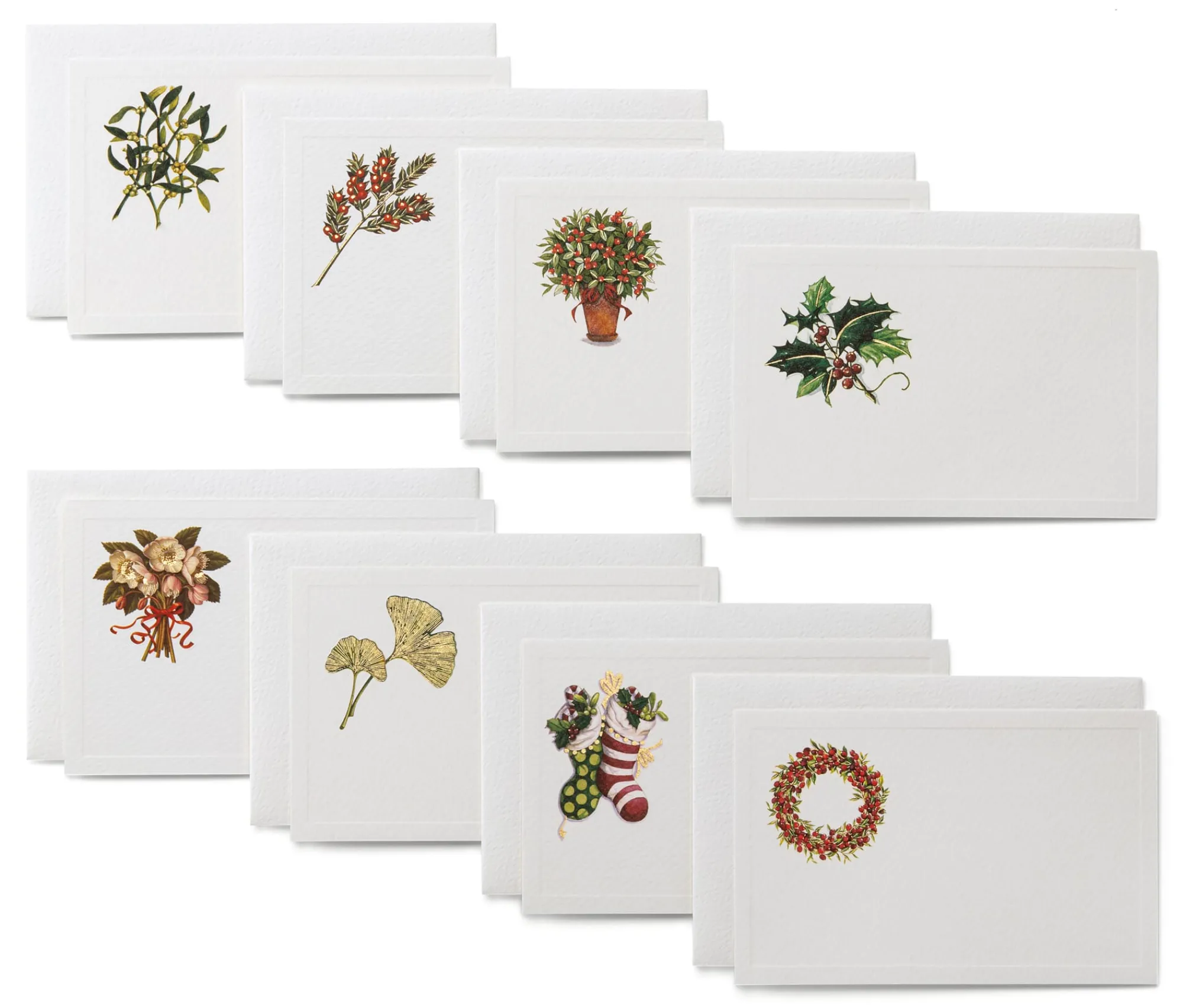 Papeterie * Rossi 1931 Kleine Weihnachtskarten floral