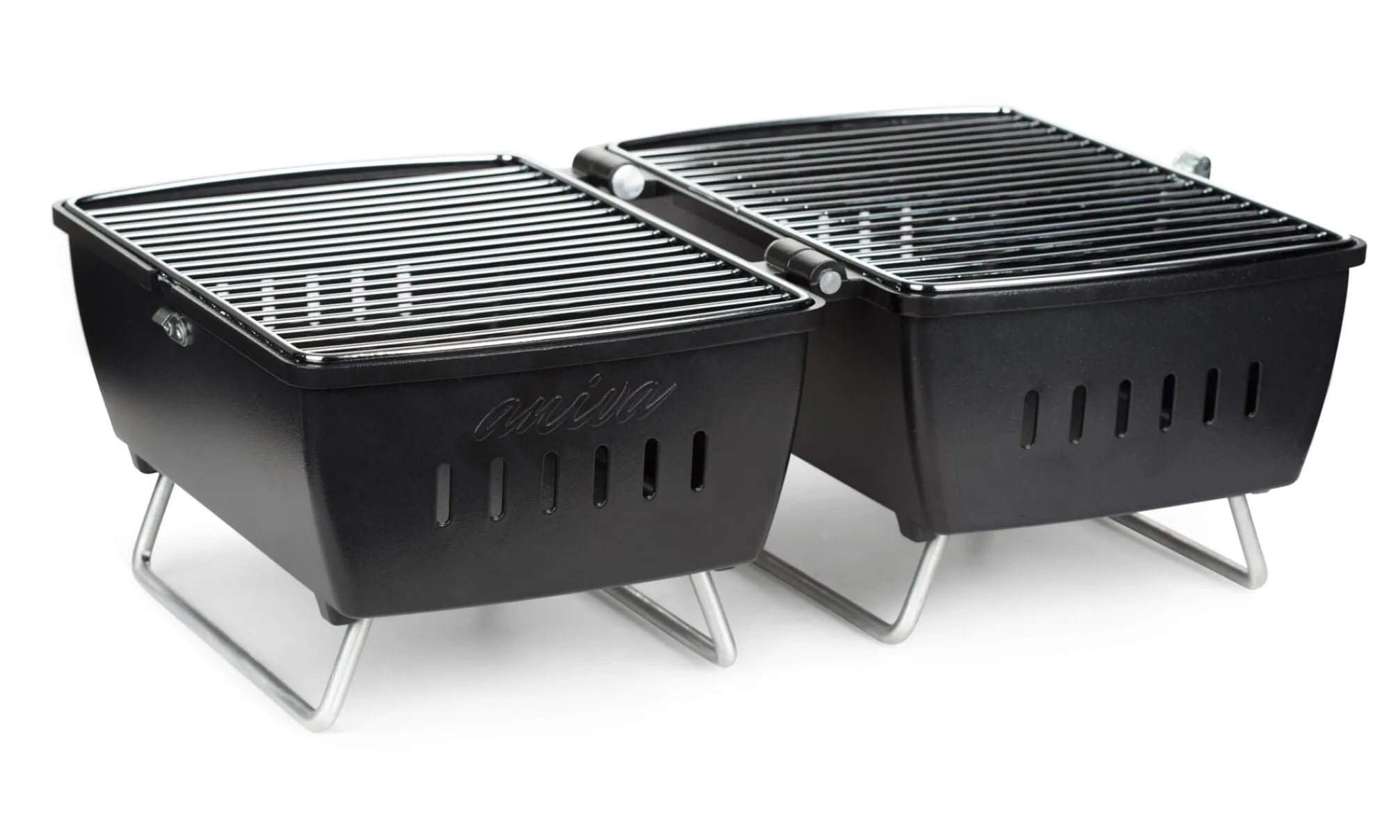 Gartenküche & Grills * Koffergrill Flötz Schwarz