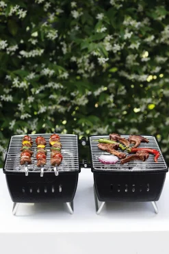 Gartenküche & Grills * Koffergrill Flötz Schwarz