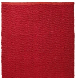 Teppiche * August Schär Kokosteppich Fischgrat Rot