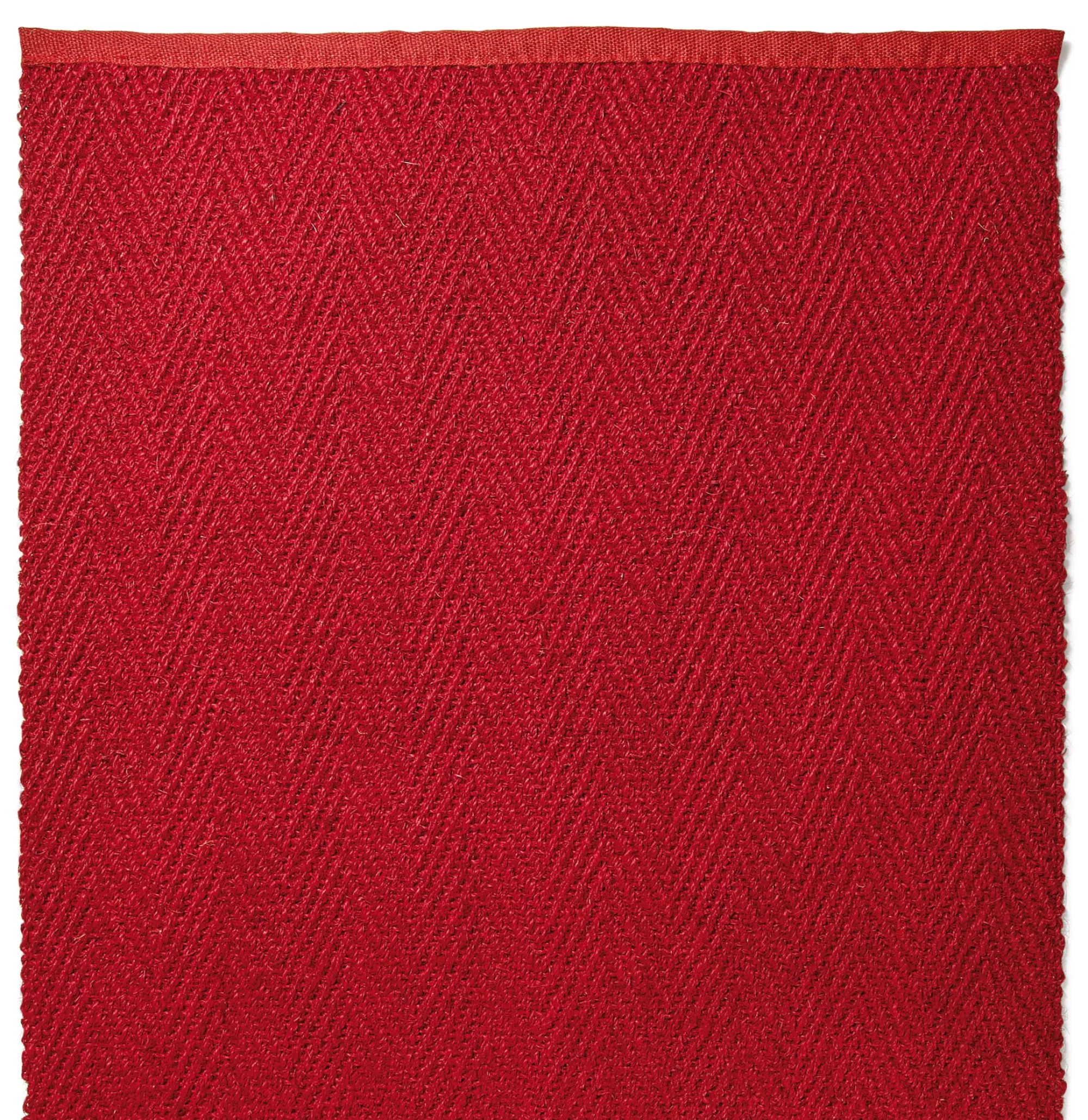 Teppiche * August Schär Kokosteppich Fischgrat Rot