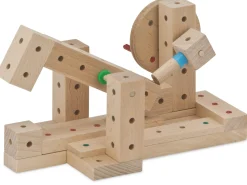 Holzspielzeug|Konstruktionsspiele * Matador Spielwaren Konstruktionsbaukasten Buchenholz