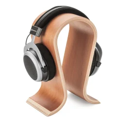 Stereophonie * Kopfhörerständer Kirschbaumholz