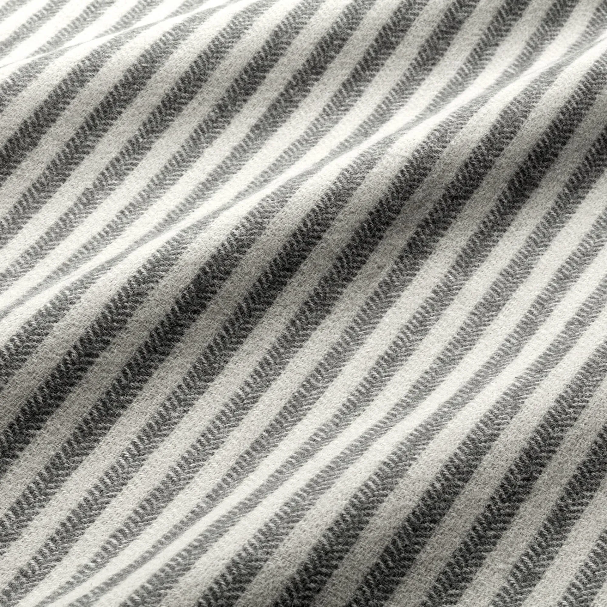 Bettwaren & Bettwäsche * Manufactum Kopfkissenbezug Flanell gestreift