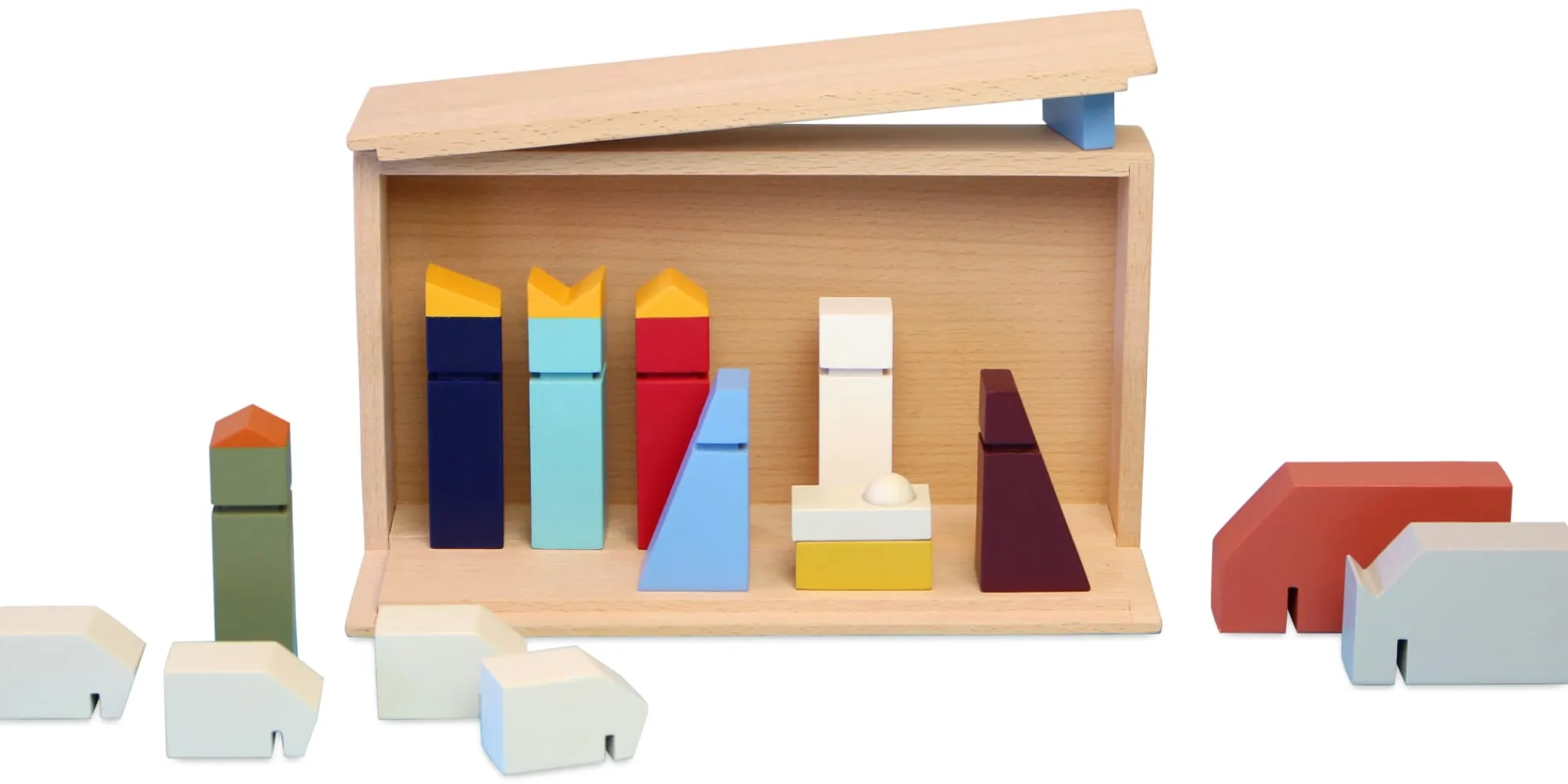 Holzspielzeug|Holzspielzeug * Krippen-Set Nativity