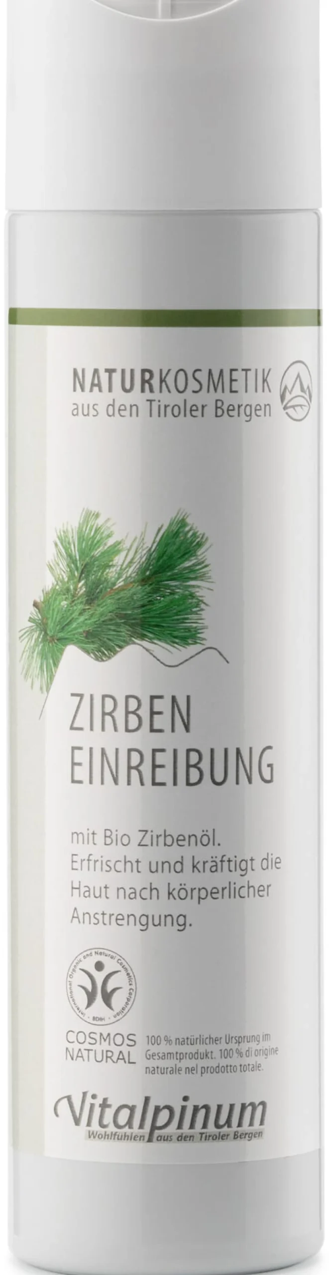 Hautpflege * Brüder Unterweger Körpereinreibung Zirbe