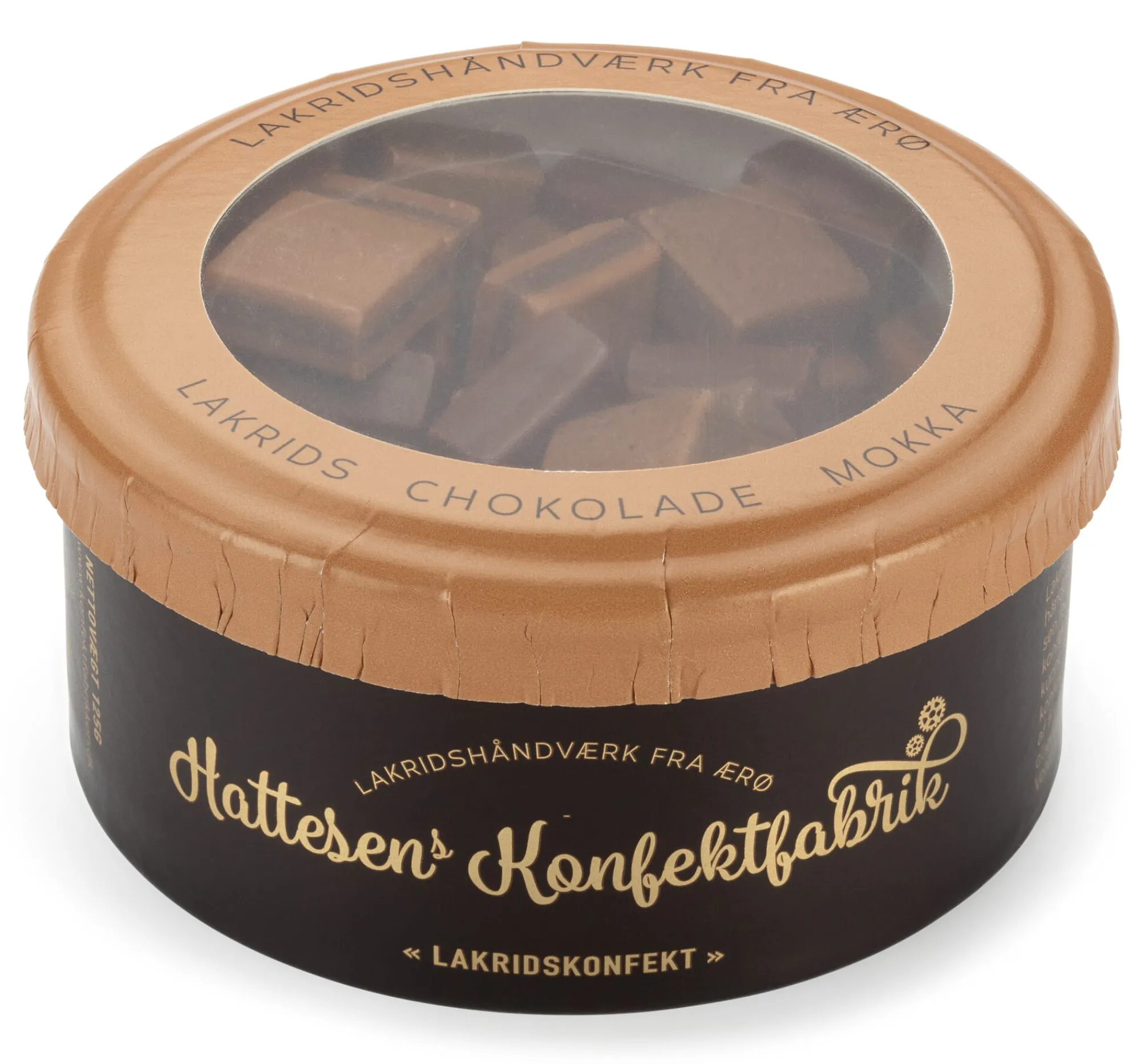 Lakritze * Hattesens Konfektfabrik Lakritzkonfekt Lakritz, Schokolade und Mokka