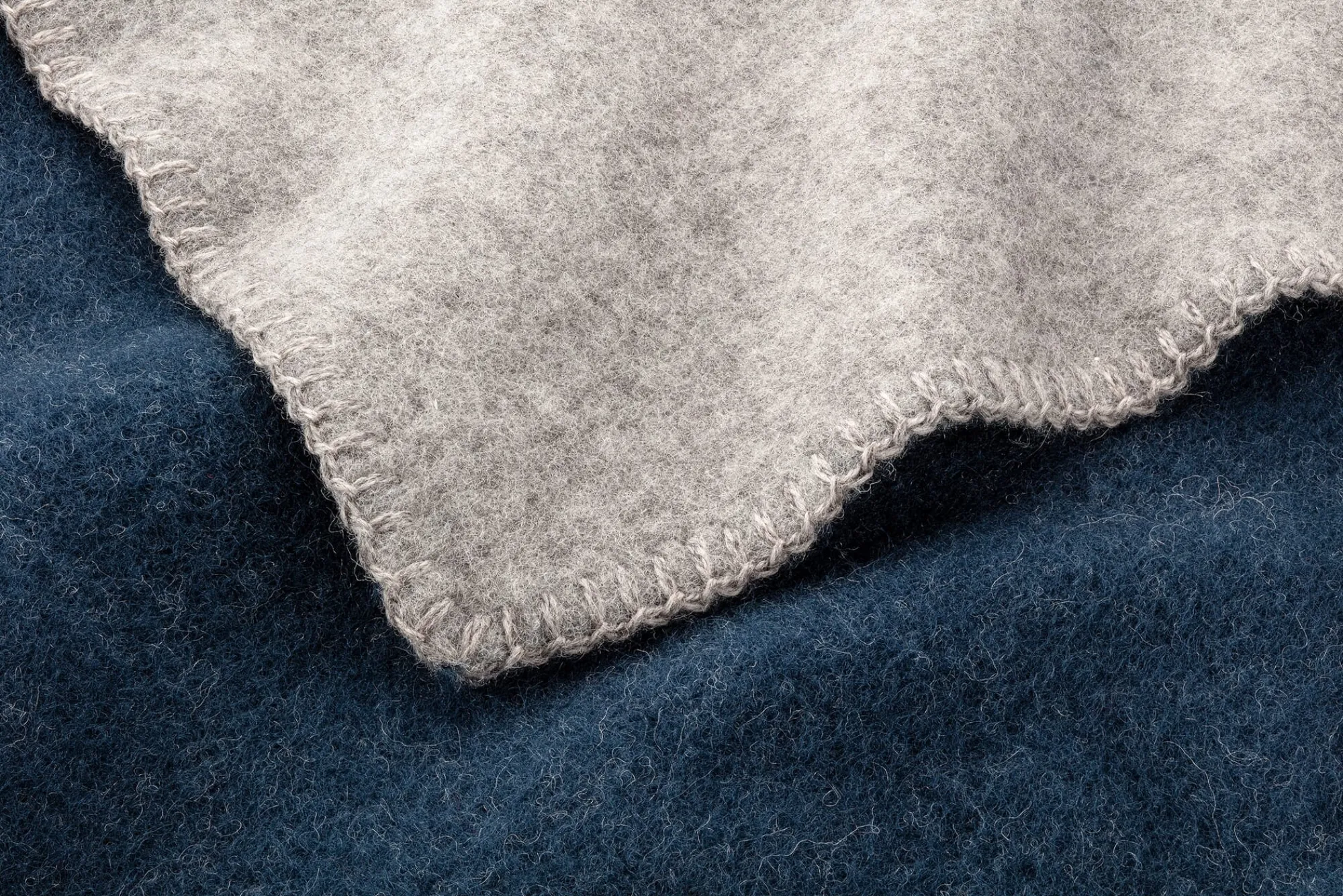 Decken * Røros Tweed Lammwolldecke Doubleface