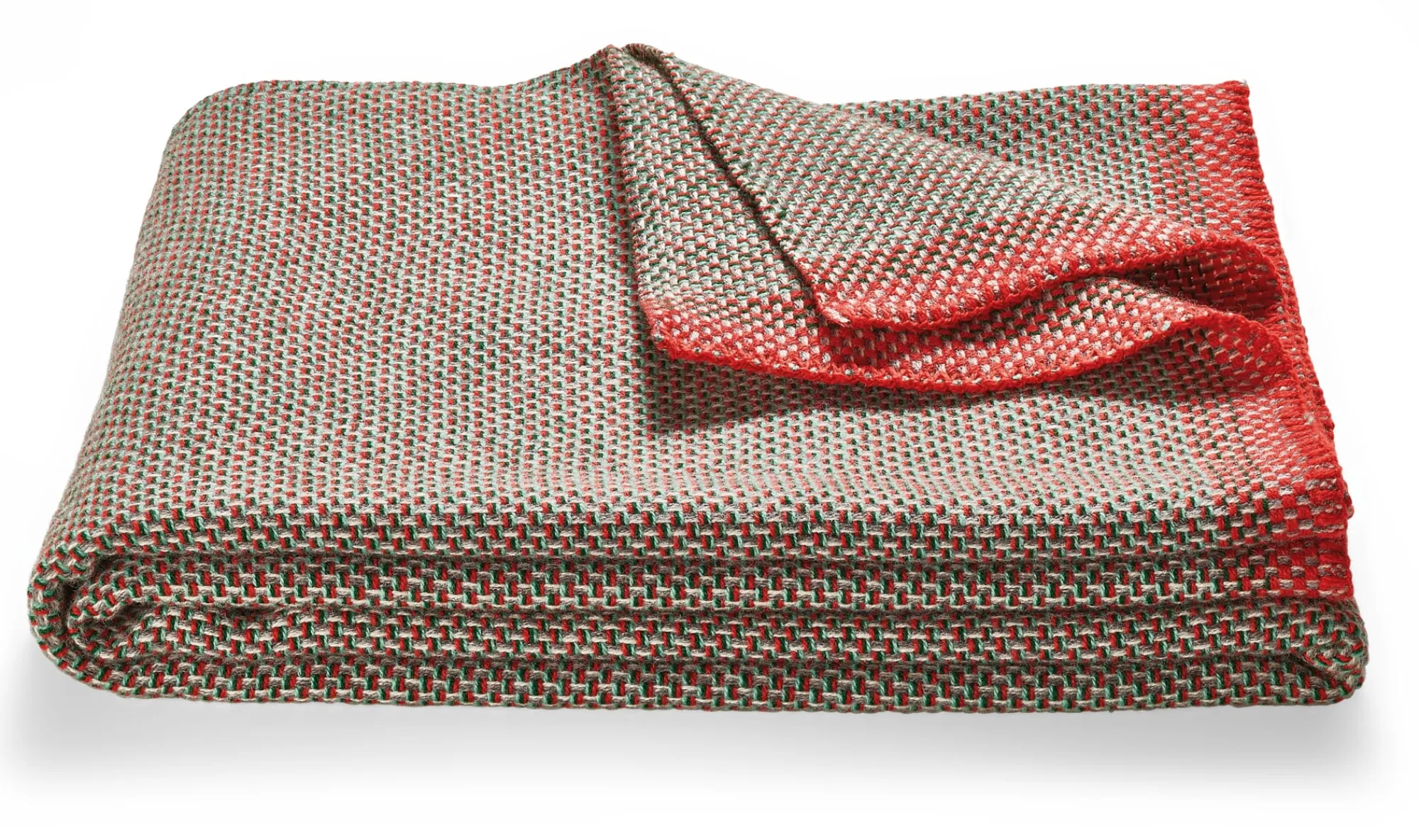 Decken * Røros Tweed Lammwolldecke Una