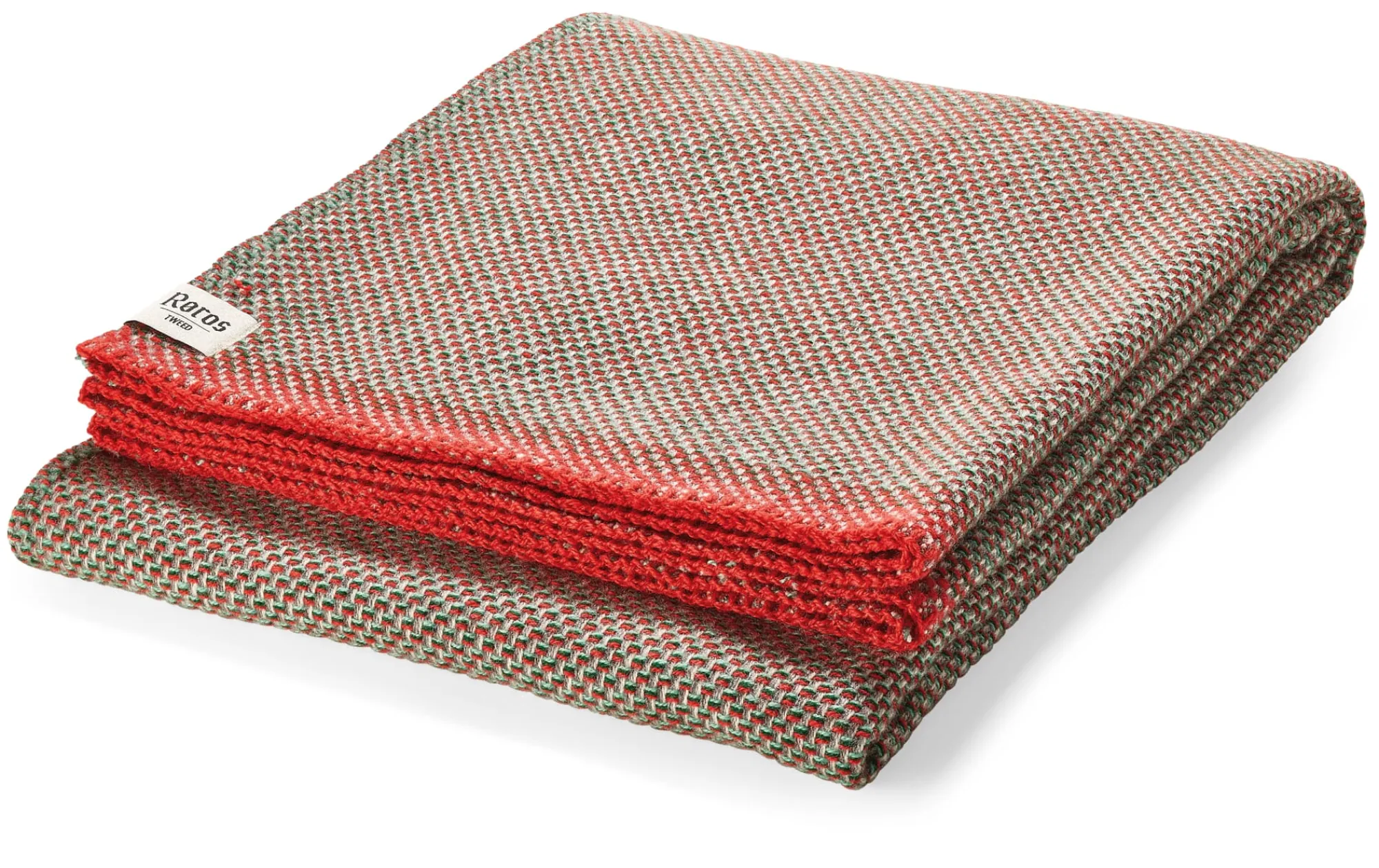 Decken * Røros Tweed Lammwolldecke Una