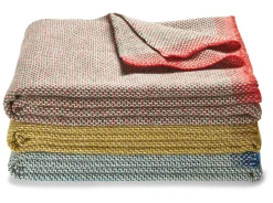 Decken * Røros Tweed Lammwolldecke Una
