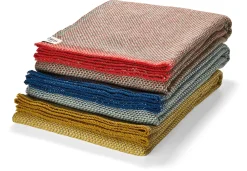 Decken * Røros Tweed Lammwolldecke Una