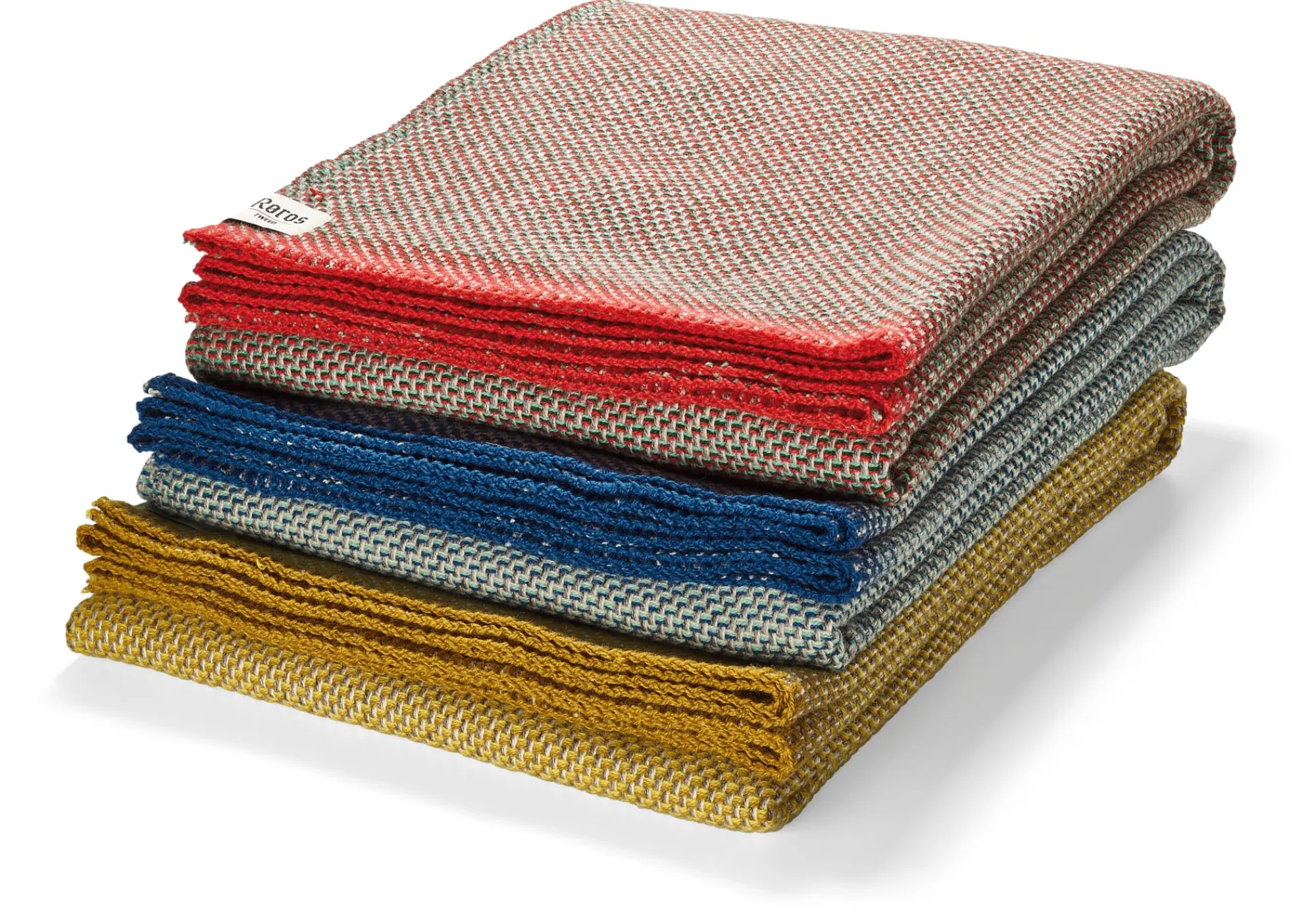 Decken * Røros Tweed Lammwolldecke Una