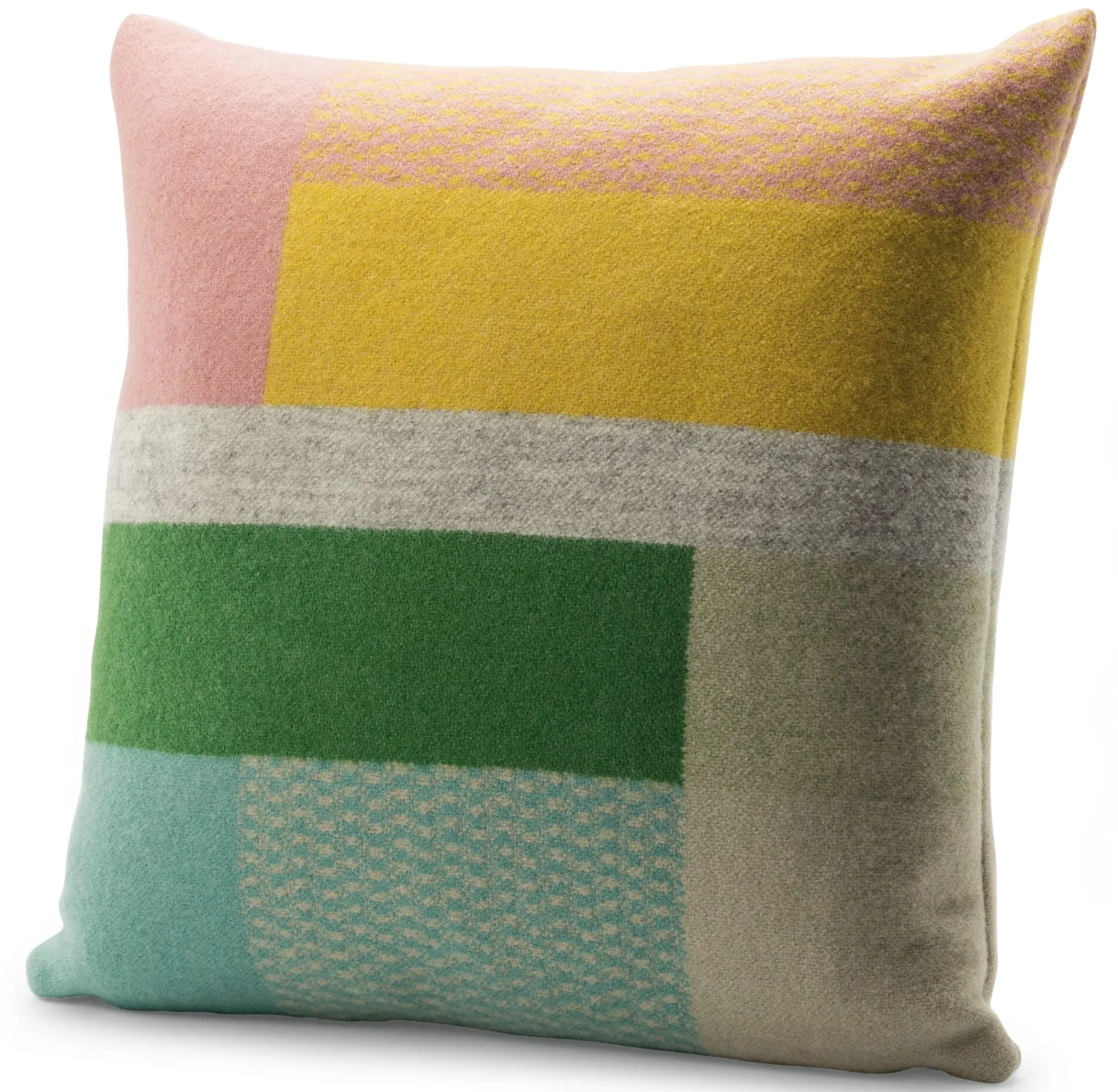 Kissenbezüge & Sitzauflagen * Røros Tweed Lammwollkissenbezug Bauhausstil Pastell
