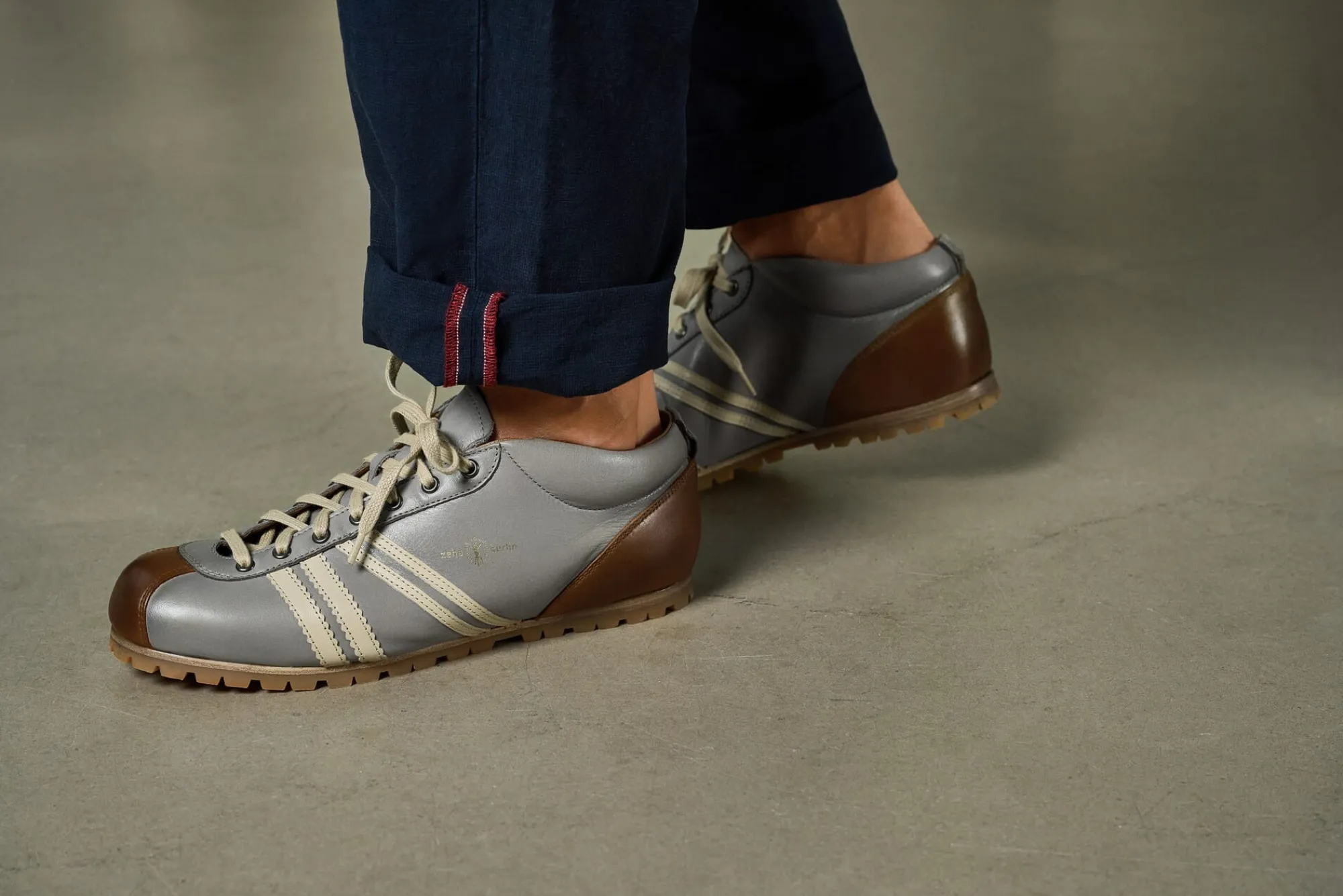 Klassische Herrenschuhe * Zeha Lederschuh Liga Profilsohle