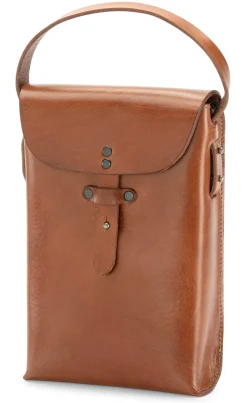 Umhänge- & Handtaschen|Bewegungsspiele * Greenbelts® Ledertasche Boule für 6 Kugeln