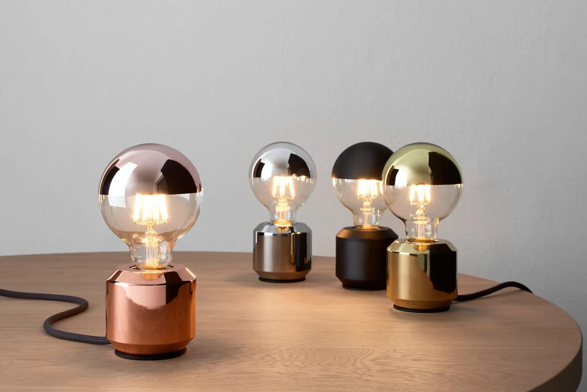 Leuchtmittel * LED-Kopfspiegellampe Globe, Kupfer