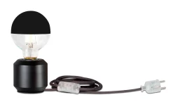 Leuchtmittel * LED-Kopfspiegellampe Globe, Schwarz