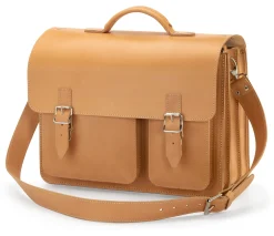 Umhänge- & Handtaschen|Notebook- & Aktentaschen * Leder-Wolf Lehrertasche Rindleder Natur