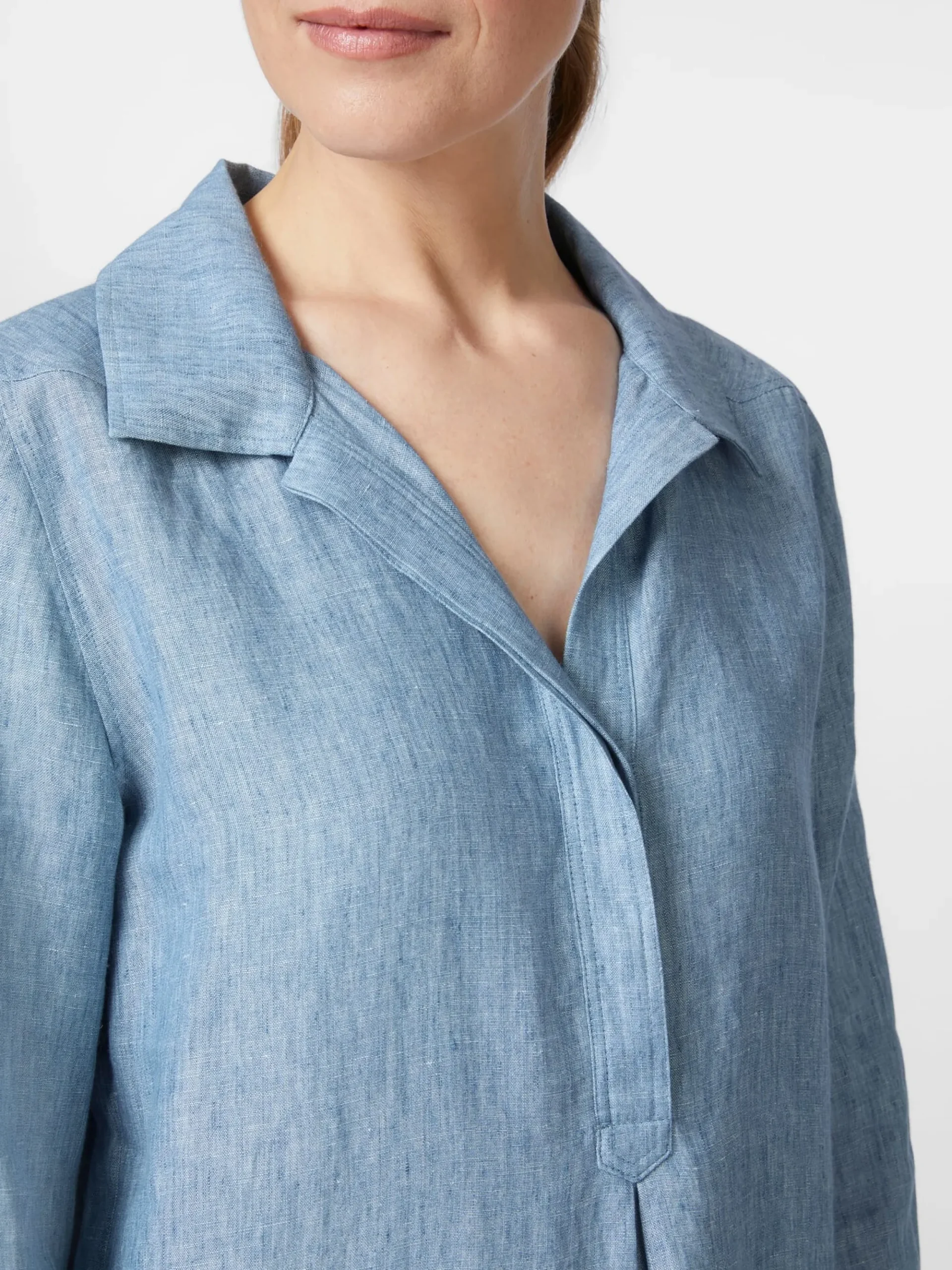 Kleider * Manufactum Leinenkleid Hellblau